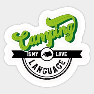 Camping Lover Sticker